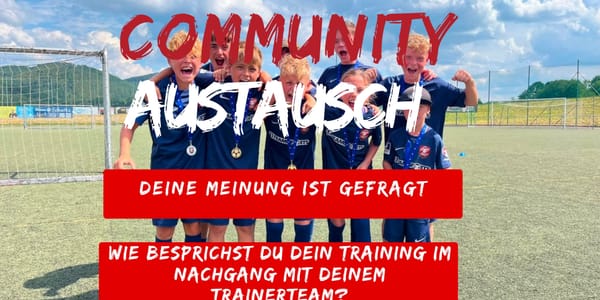 Community-Austausch der Woche: Wie besprichst du dein Training im Nachgang mit deinem Trainerteam?
