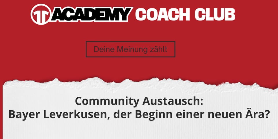 Deine Meinung zählt: Bayer Leverkusen, der Beginn einer neuen Ära?