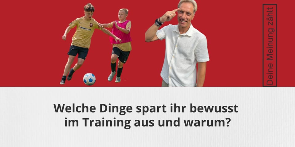 Was lässt du im Training bewusst weg?