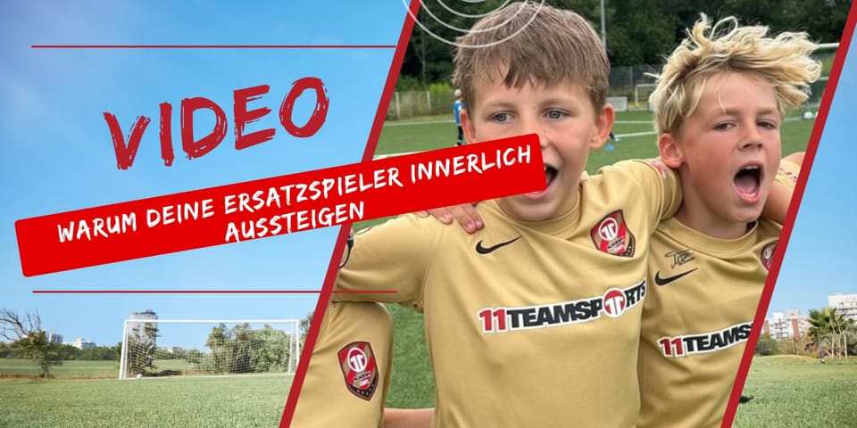 Warum deine Ersatzspieler innerlich aussteigen